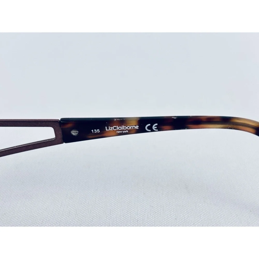 Liz Claiborne NY Eyeglasses L 350 DD9 135 Rectangle Full Rim Frames Cute!